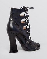 Thumbnail for your product : Tory Burch Lace Up Ghillie Booties - Astrid High Heel