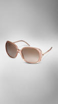 Thumbnail for your product : Burberry Oversize Square Frame Sunglasses