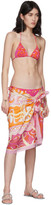 Thumbnail for your product : Emilio Pucci Orange Printed Long Pareo