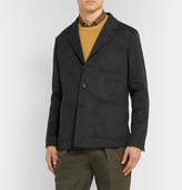 Thumbnail for your product : Massimo Alba Dark-Grey Unstructured Melange Wool And Cashmere-Blend Blazer