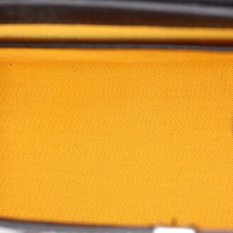 Goyard Orange Coated Canvas and Leather MM Saigon Top Handle Bag Goyard