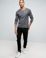 Thumbnail for your product : Esprit Fine Knit Slub Sweater With Raglan Sleeve Detail