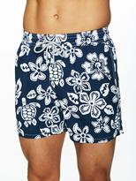 Thumbnail for your product : Vilebrequin Moorea Turtle and Hibiscus Swim Trunks