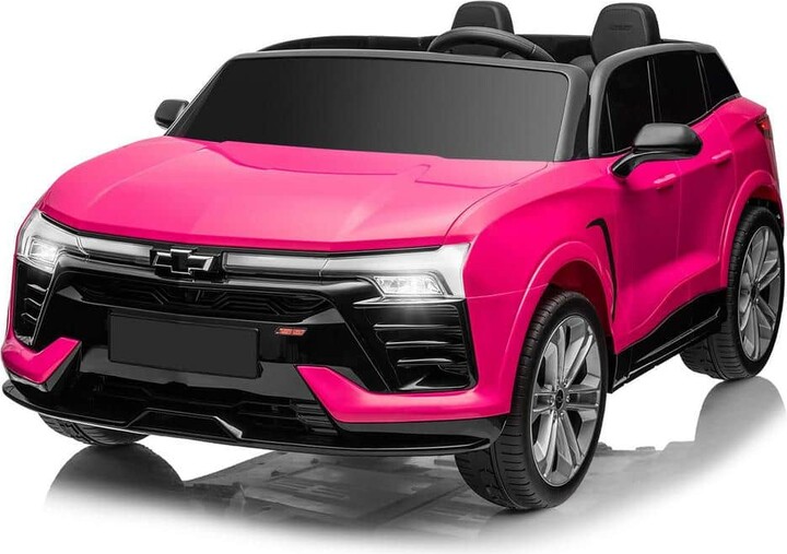 Garvee 2-Seater Licensed Blazer Ride on Car Toy with Parent Remote Control, 3 Speeds, Wireless Music, MP3 Player, Pink