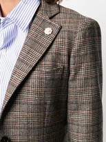 Thumbnail for your product : Lardini Houndstooth Check Blazer Jacket