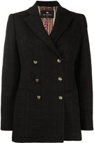Thumbnail for your product : Etro Double Breasted Tweed Blazer