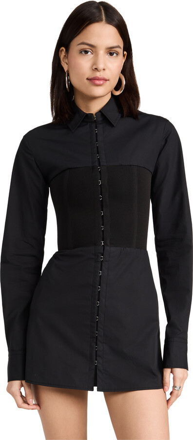 Dion Lee Hook Tube Shirt Dress