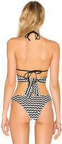 Thumbnail for your product : Sauvage Banded Halter Bra