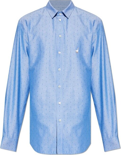 Moschino Goose Embroidered Shirt