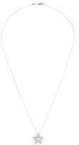Thumbnail for your product : 14K Diamond Flower Pendant Necklace