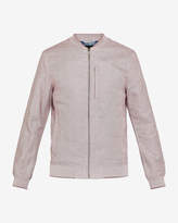 Thumbnail for your product : Ted Baker RANEY Linen-blend bomber jacket