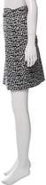 Thumbnail for your product : Akris Printed Knee-Length Skirt w/ Tags