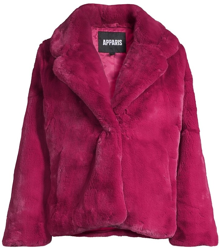 Apparis Milly Faux Fur Coat - ShopStyle