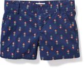 Thumbnail for your product : Old Navy Printed Chino Shorts for Girls