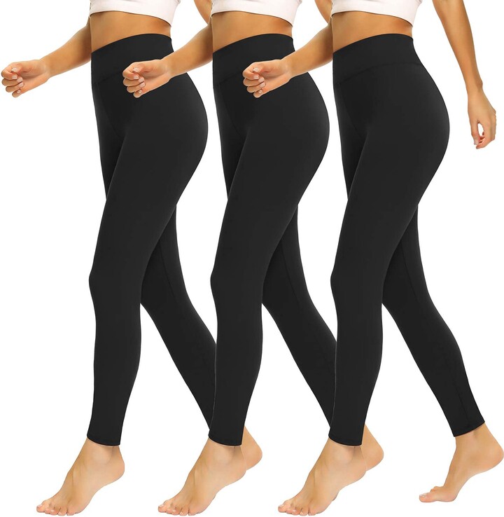 FASHION BOUTIQUE Beelu High Waist Leggings Women Pants 3-Black,2-12 Super Soft Yoga Pants Sports Leggings Womens Tights Full Length Opaque Slim