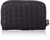 Thumbnail for your product : Bottega Veneta Men's Intrecciato Zip-Around Card Case - Black