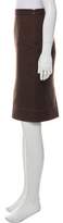 Thumbnail for your product : Prada Knee-Length Pencil Skirt Brown Knee-Length Pencil Skirt