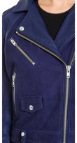 Thumbnail for your product : IRO Adila Leather Moto Jacket