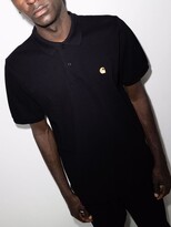Thumbnail for your product : Carhartt Work In Progress Chase Logo Embroidered Cotton Polo Shirt
