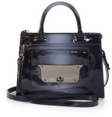 Thumbnail for your product : Milly Piper Ombré Patent-Leather Small Tote
