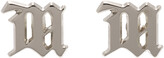 Thumbnail for your product : Misbhv Silver M Stud Earrings