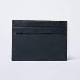 Thumbnail for your product : DSTLD Mens Calfskin Leather Credit Card Holder in Black