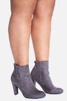 Thumbnail for your product : Fashion to Figure Fiona Faux Suede Ankle Booties (Wide Width)