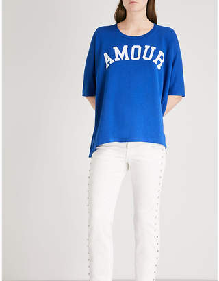 Zadig & Voltaire Portland Bis cotton-blend T-shirt