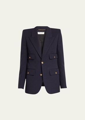Saint Laurent 4-Pocket Blazer Jacket
