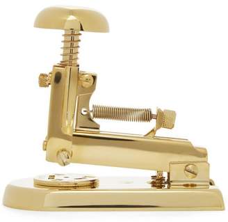 El Casco M5 Gold-Plated Desk Stapler