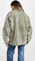 Thumbnail for your product : R 13 Vintage Arctic Quilt Lined Jacket