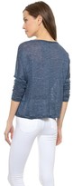 Thumbnail for your product : Rag and Bone 3856 Rag & Bone/JEAN Deal Linen Long Sleeve Tee