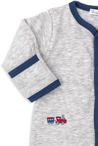 Thumbnail for your product : Kissy Kissy Baby Boy's Railway Train Embroidered Footie
