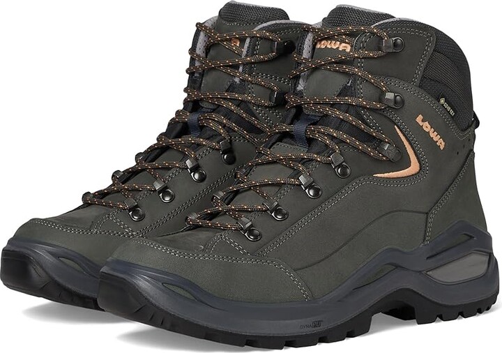 Lowa Renegade EVO GTX Mid Women's Climbing Shoes Graphite : 6.5 D - Wide, Leather