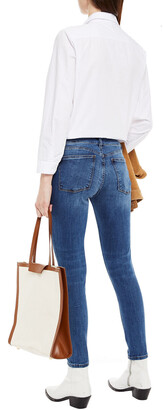 DL1961 Faded Mid-rise Skinny Jeans