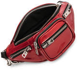 Thumbnail for your product : Alexander Wang Attica Patent Mini Fanny Pack in Red | FWRD