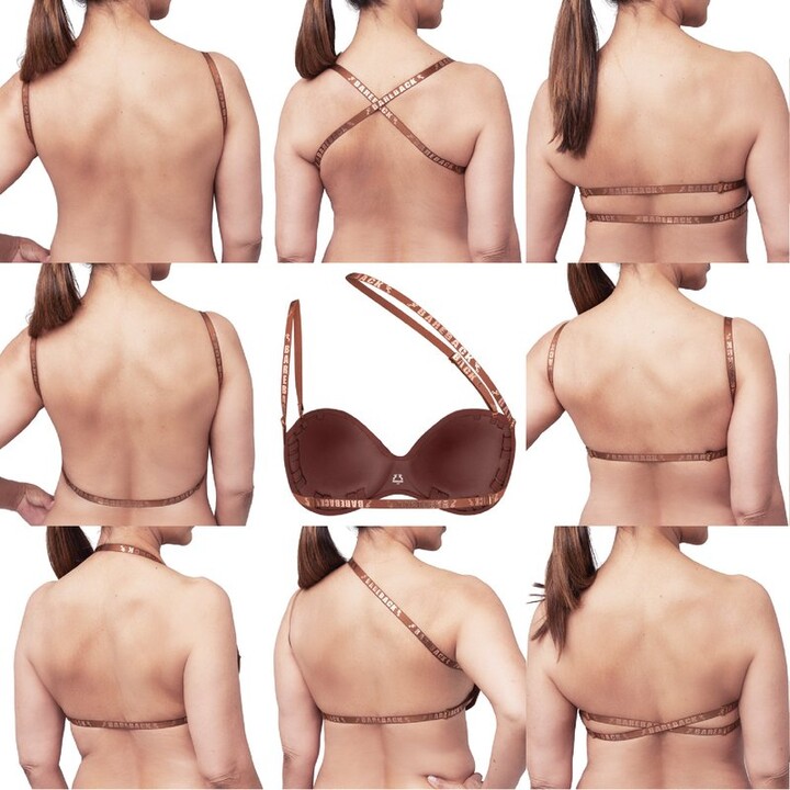 Front-Close Strappy-Back Boost Plunge Bra