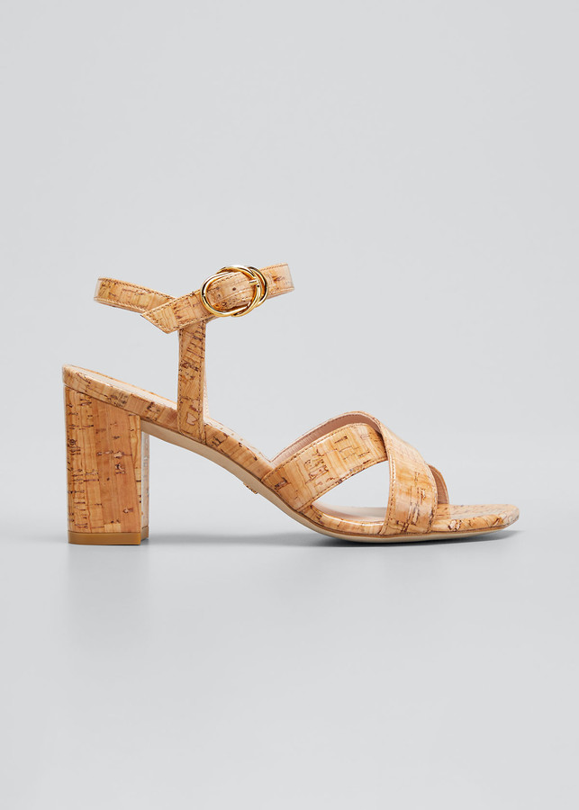 cork strap sandals
