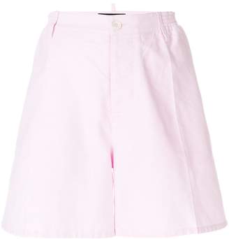 DSQUARED2 high-waisted shorts