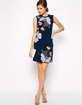 Thumbnail for your product : Warehouse Floral Sleeveless Shift Dress