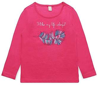Esprit Girls' RK10203 Longsleeve T-Shirt, (Tropical Pink 352)