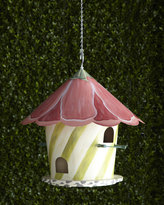 Thumbnail for your product : Mackenzie Childs MacKenzie-Childs Hollyhock and Pagoda Birdhouses & Hook