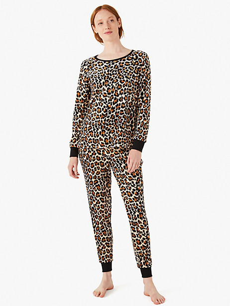 Cheetah womens pajamas Clearance