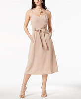 Thumbnail for your product : Moon River Adjustable Belted Dress