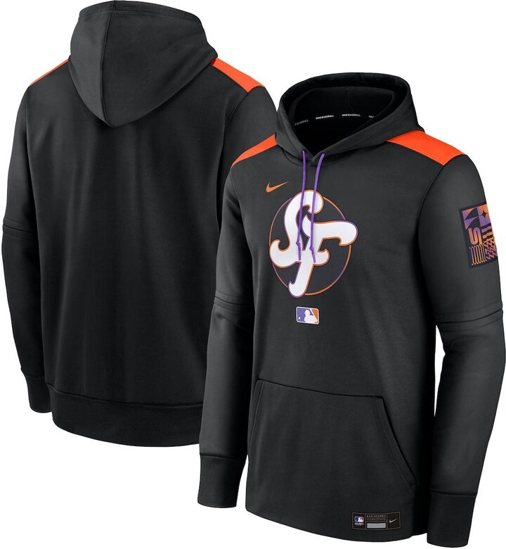 Nike Men's Black San Francisco Giants 2025 City Connect Authentic Collection Performance Pullover Hoodie