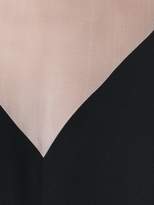 Thumbnail for your product : Paule Ka sheer panel longsleeved dress
