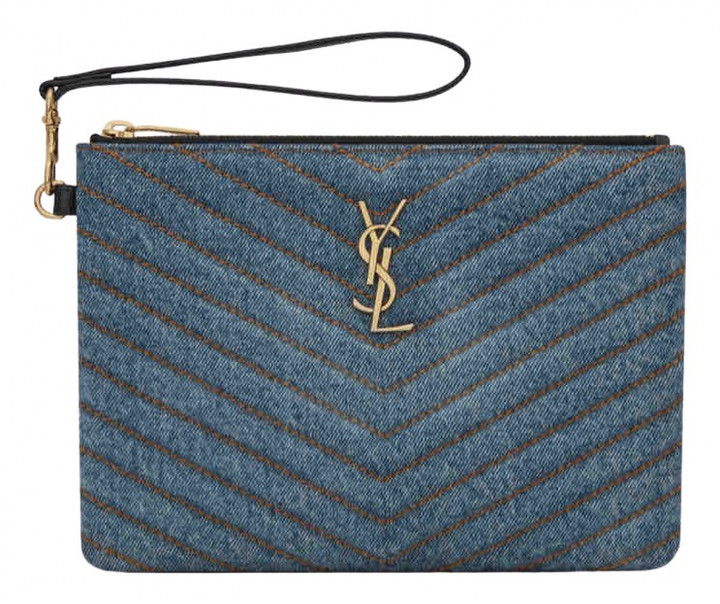 saint laurent denim bag