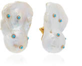 Thumbnail for your product : Ranjana Khan Baroque and Turquoise Earrings