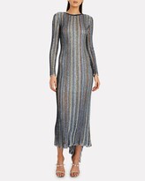 Thumbnail for your product : Missoni Striped Lurex Knit Maxi Dress