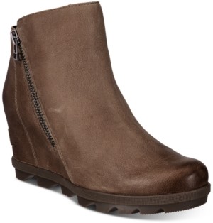 wedge heel sorel boots